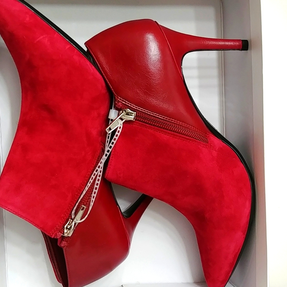 Ankle heel dressy boots by Calvin Klein